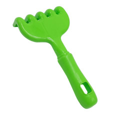 Детские игрушечные грабельки "Г-5" 1-107, размер 18,5 см Зеленый(1-107(Green))