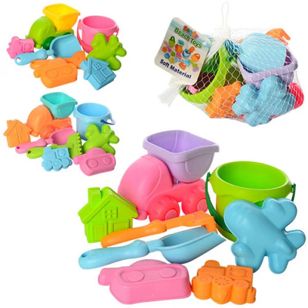 Дитячий ігровий набір для пісочниці 858-5 з машинкою (858-5)