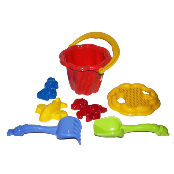 Пісочний набір Ромашка №1 1098  Червоний (1098(Red))