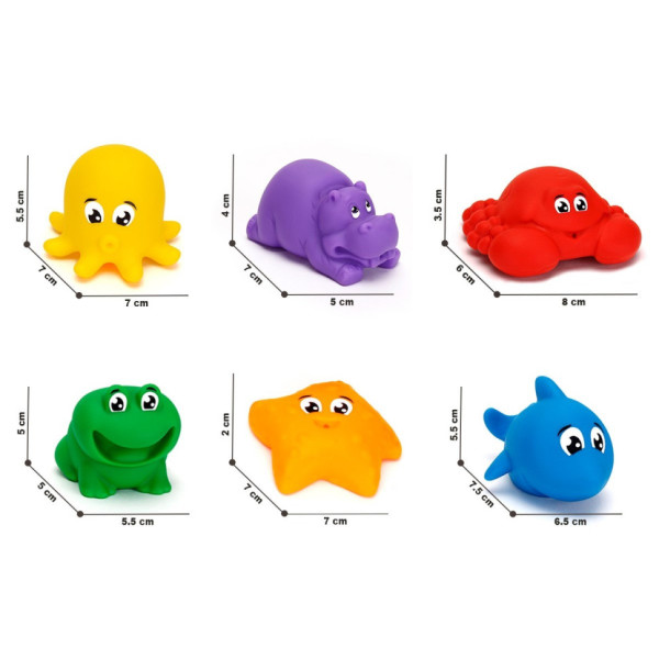 Іграшка "Набір для гри з піском і водою" ТехноК 7945TXK з фігурками тварин (7945TXK)