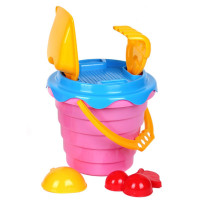 Іграшка "Набір пісочний А" ТехноК 0489TXK 2 пасочки Рожевий (0489TXK(Pink))