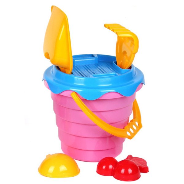 Игрушка "Набор песочный А" ТехноК 0489TXK 2 пасочки Розовый(0489TXK(Pink))