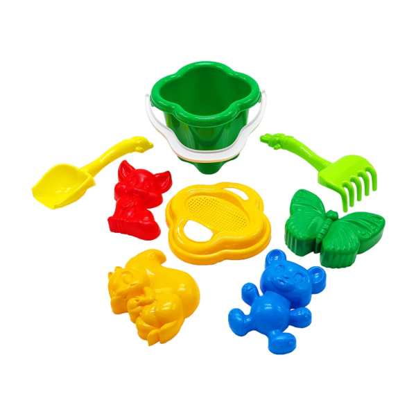 Песочный набор "Колокольчик" №2 Colorplast 0985 Зеленый(0985(Green))