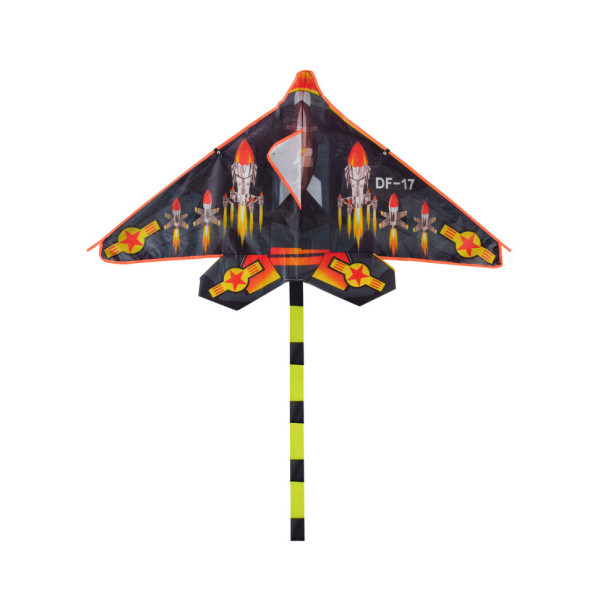 Повітряний змій "Літак" VZ2212 200 см Чорний (VZ2212(Black))