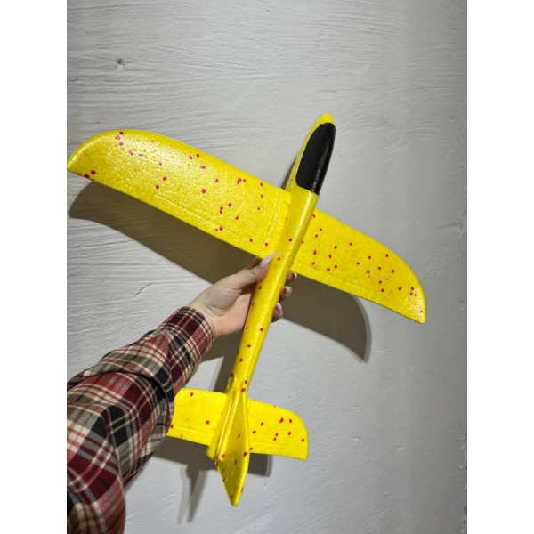 Детский метательный самолет-планер C28006(Yellow) длина 24 см(C28006(Yellow))