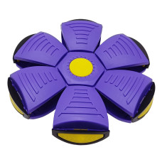 Летючий трансформерний м'яч 1002-3(Dark-Violet) світиться (1002-3(Dark-Violet))