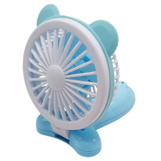 Вентилятор ручной портативный "Мишка" VNTR-002-4(Blue) синий(VNTR-002-4(Blue))