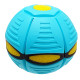 Летящий трансформерный мяч 1002-3(Turquoise) светится(1002-3(Turquoise))