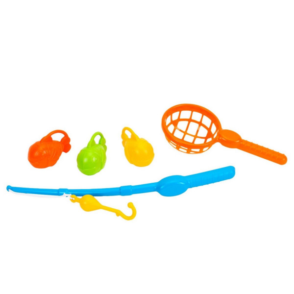 Детский игровой набор "Рыбалка" ТехноК 7600TXK в сетке(7600TXK)