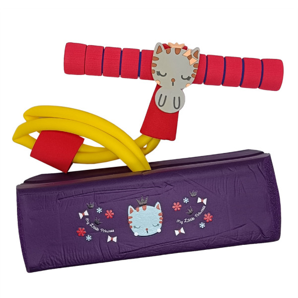 Детский джампинг 67942(Violet) подсветка, пищалка(67942(Violet))