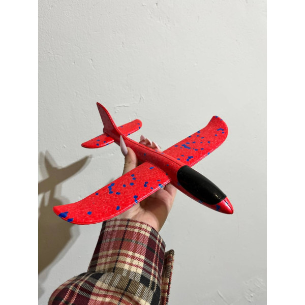 Дитячий метальний літак-планер C28004(Red) довжина 38 см (C28004(Red))