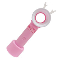 Вентилятор ручной портативный 301AB, с подставкой Розовый(301AB(Pink))