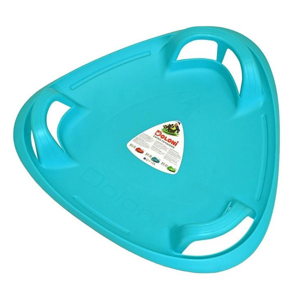 Санки-тарілка "Льодянка" DOLONI-TOYS 06551/4 Блакитний (06551/4)