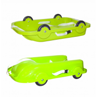 Санки дитячі універсальні 2 в 1 06550/1/3/4 на колесах  Салатові (06550/1)