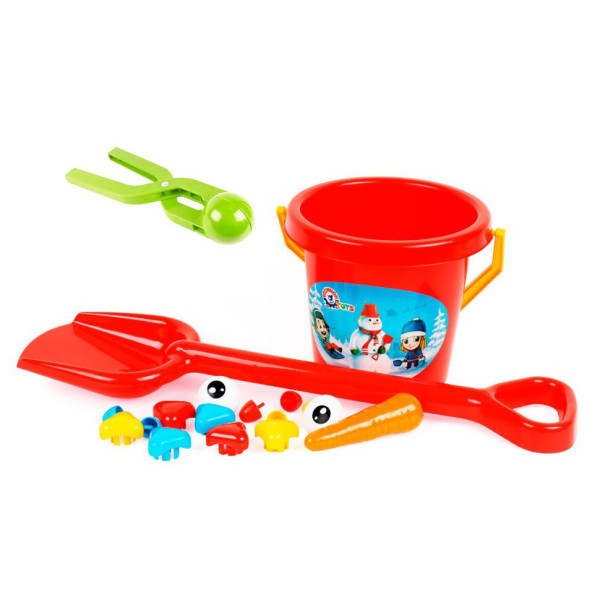 Игрушка «Набор для снеговика» 7730TXK(Green-Red) со снежколепом(7730TXK(Green-Red))