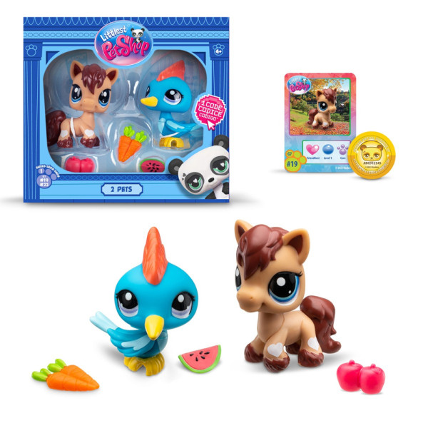 Ігровий набір "Фермерська Фієста" Littlest Pet Shop 00529 аксесуари та 2 фігурки (00529)