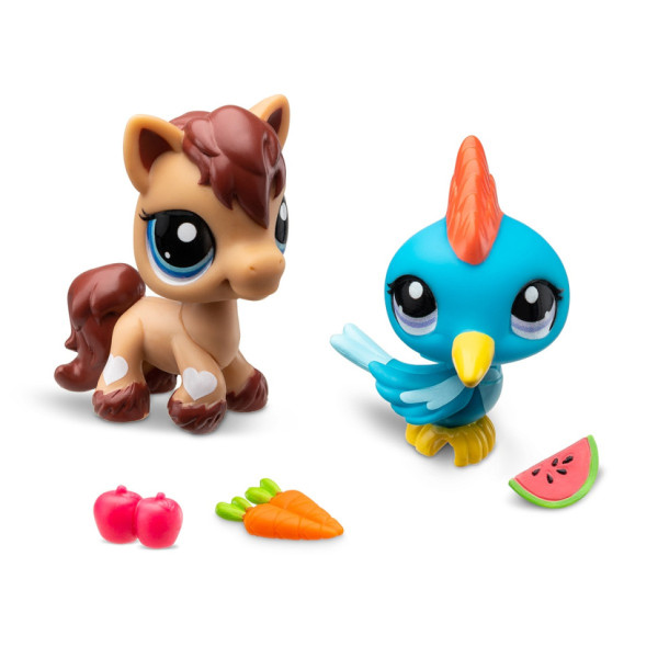 Ігровий набір "Фермерська Фієста" Littlest Pet Shop 00529 аксесуари та 2 фігурки (00529)