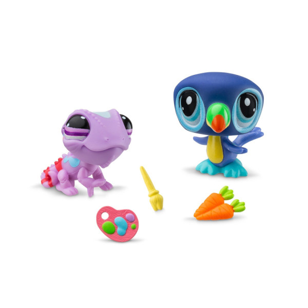 Игровой набор "Друзья по искусству" Littlest Pet Shop 00507 аксессуары и 2 фигурки(00507)