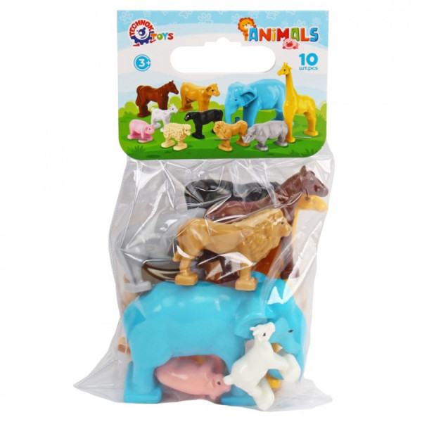 Дитячий ігровий набір "Фігурки тварин" 1102 домашні та дикі тварини (1102TXK)