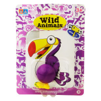 Игрушка заводная "Птица" 2031A 15 см Фиолетовый(2031A-3(Violet))