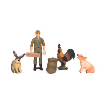 Дитячий іграшковий набір "Ферма" Q9899-T7_5 свинка, півник, кролик (Q9899-T7_5)