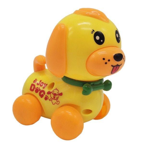 Игрушка заводная Собака  665 Желтый(665(Yellow))