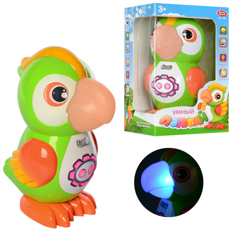 Интерактивная игрушка Попугай 7496 с сенсором