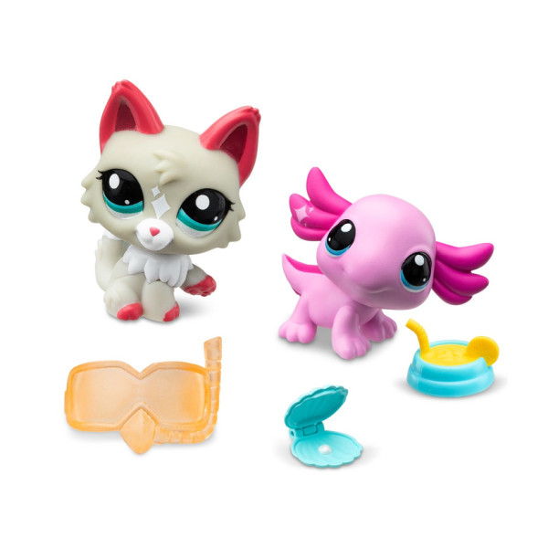 Ігровий набір "Дивовижні Діви" Littlest Pet Shop 00527 аксесуари та 2 фігурки (00527)