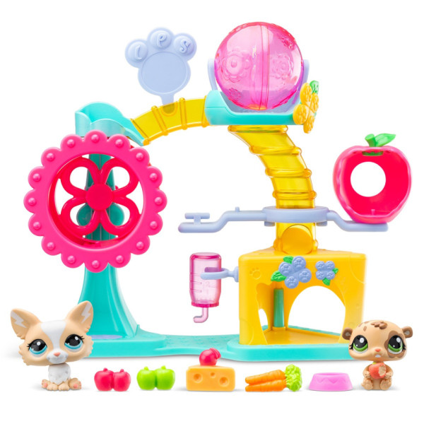 Ігровий набір "Фабрика Розваг" Littlest Pet Shop 00519 аксесуари та 2 фігурки, фабрика (00519)