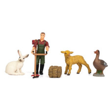 Дитячий іграшковий набір "Ферма" Q9899-T7_6 качка, вівця, кролик (Q9899-T7_6)