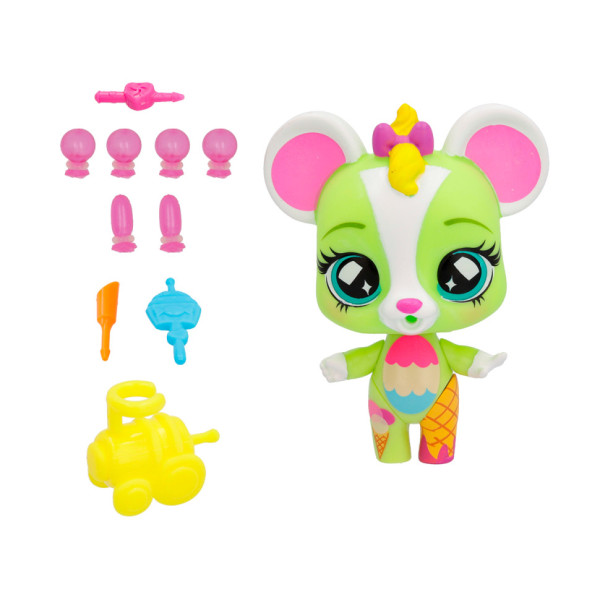 Игровой набор Мышонок Молли Bubiloons 85619 фигурка, аксессуары, шарики(85619)