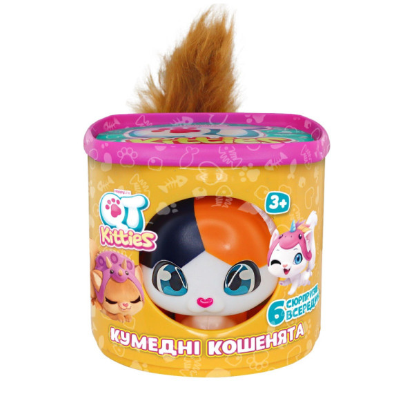 Дитячий ігровий набір "Кошеня Оллі" QT Kitties 450001-1 фігурка, будиночок, аксесуари (450001-1)