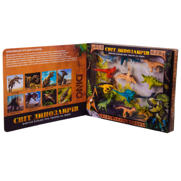 Набір фігурок тварин Shantou Jinxing PL-721 в коробці