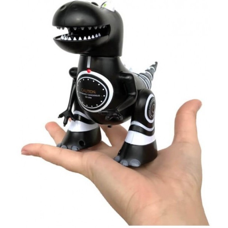 Игрушка  динозавр 2819D, 17 см со световыми эффектами