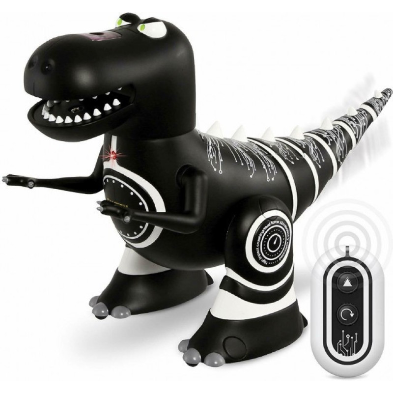 Игрушка  динозавр 2819D, 17 см со световыми эффектами