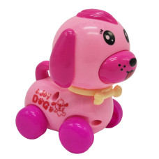 Игрушка заводная Собака  665 Розовый(665(Pink))