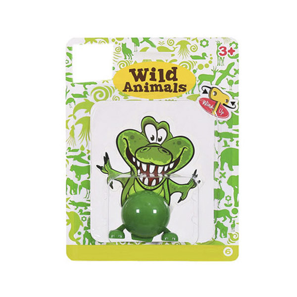 Игрушка заводная "Животные"  2029A 14 см Крокодил(2029A-6)