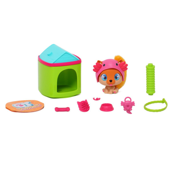 Дитячий ігровий набір "Цуценя Алекса" QT Puppies 451000-1 фігурка, будиночок, аксесуари (451000-1)