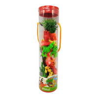 Дитячий набір тварин у колбі Bambi 3801, 12 шт предметів Домашні (3801-4)