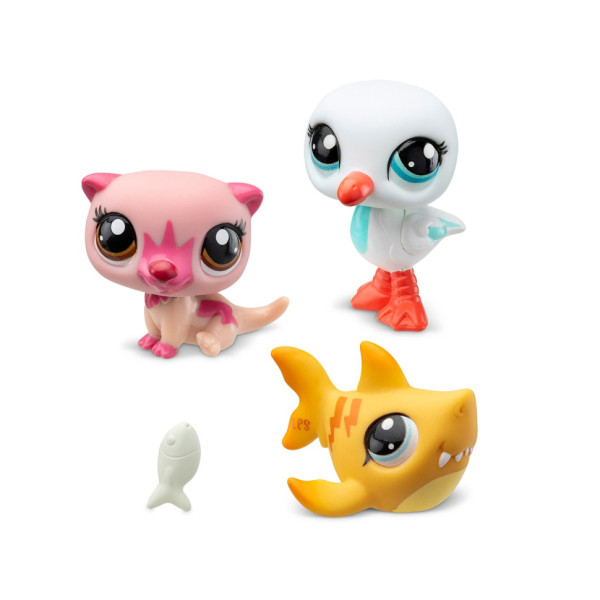 Ігровий набір "Настрій острова" Littlest Pet Shop 00556 аксесуари та 3 фігурки (00556)