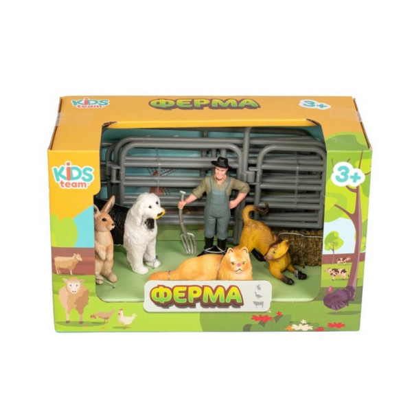 Дитячий іграшковий набір "Ферма" Q9899-X13_1 кушечки, собака, кролик (Q9899-X13_1)