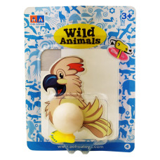 Игрушка заводная "Птица" 2031A 15 см Бело-голубой(2031A-5(Blue-White))