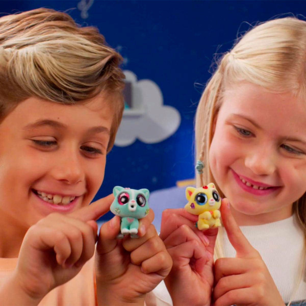 Колекційна фігурка-сюрприз You You Кошенята Сузір'я зодіаку #sbabam 66/CN22 з паперовим будиночком (66/CN22)