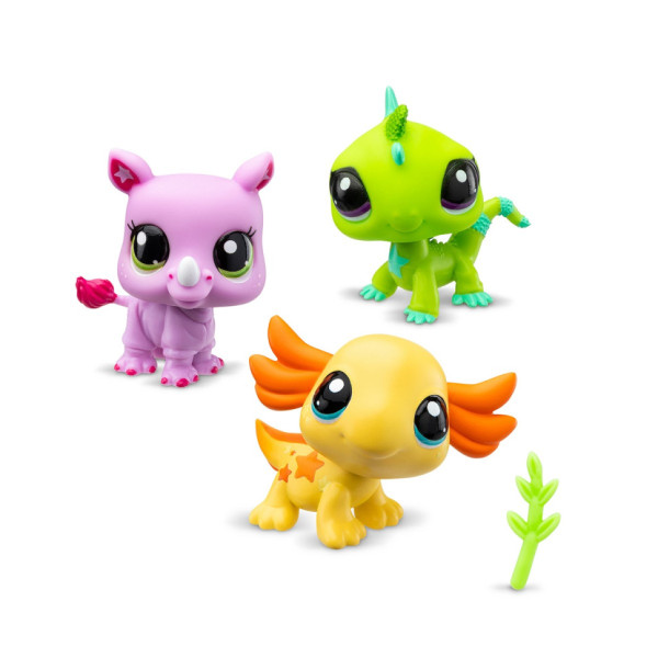 Игровой набор "Настроение дикой природы" Littlest Pet Shop 00557 аксессуары и 3 фигурки(00557)