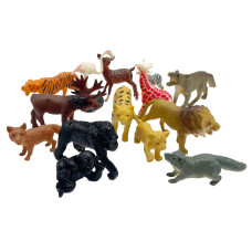 Дитячий набір тварин "Animal Kingdom" 9618-32 12 шт, від 4 см (9618-32)