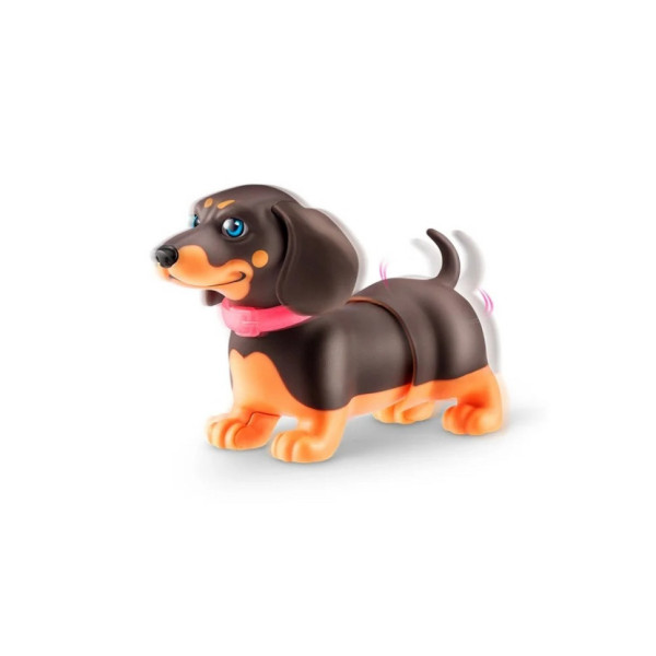 Інтерактивне цуценя Грайлива Такса PETS ALIVE 9530SQ1-3 ходить веляє хвостиком (9530SQ1-3)