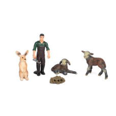 Дитячий іграшковий набір "Ферма" Q9899-T7_2 вівці, кролик, фермер (Q9899-T7_2)