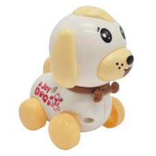 Игрушка заводная Собака  665 Белый(665(White))