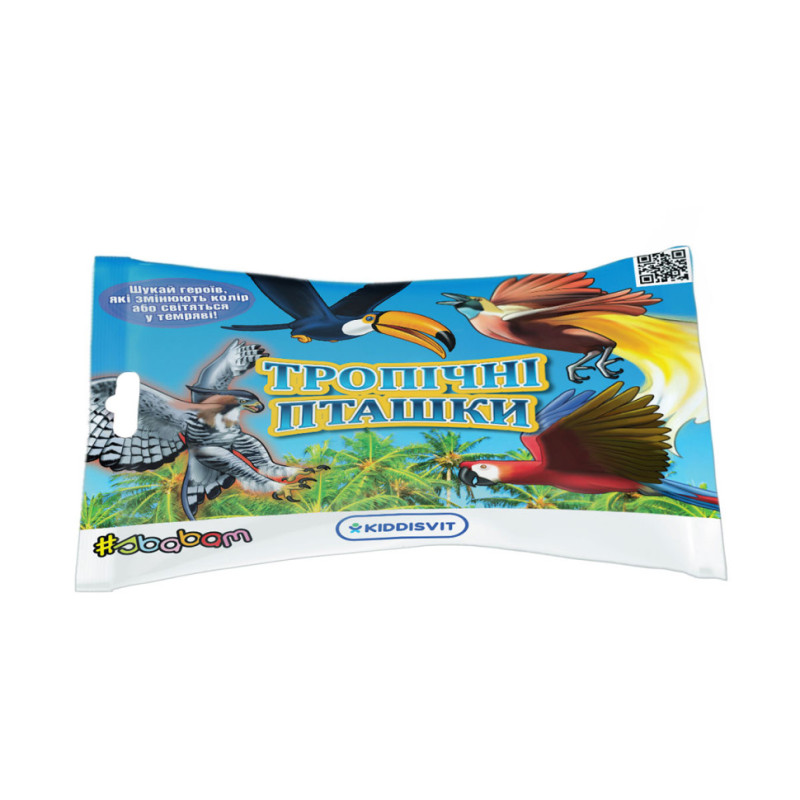 Стретч-игрушка в виде животного Тропические птички #sbabam 14-CN-2020 игрушка-сюрприз