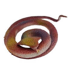 Дитяча іграшка Антистрес "Змія Кобра" 12-29(Brown) гумова 60 см